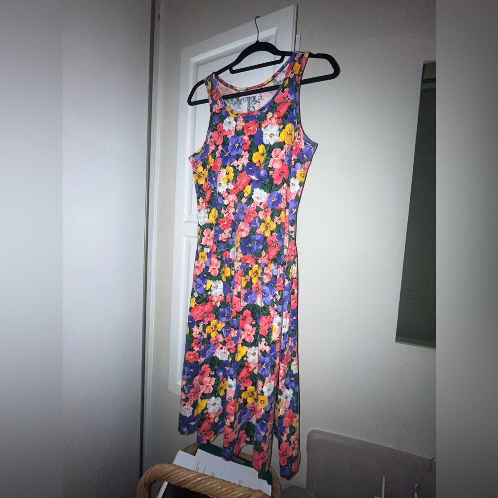 Vintage Floral Dress size M